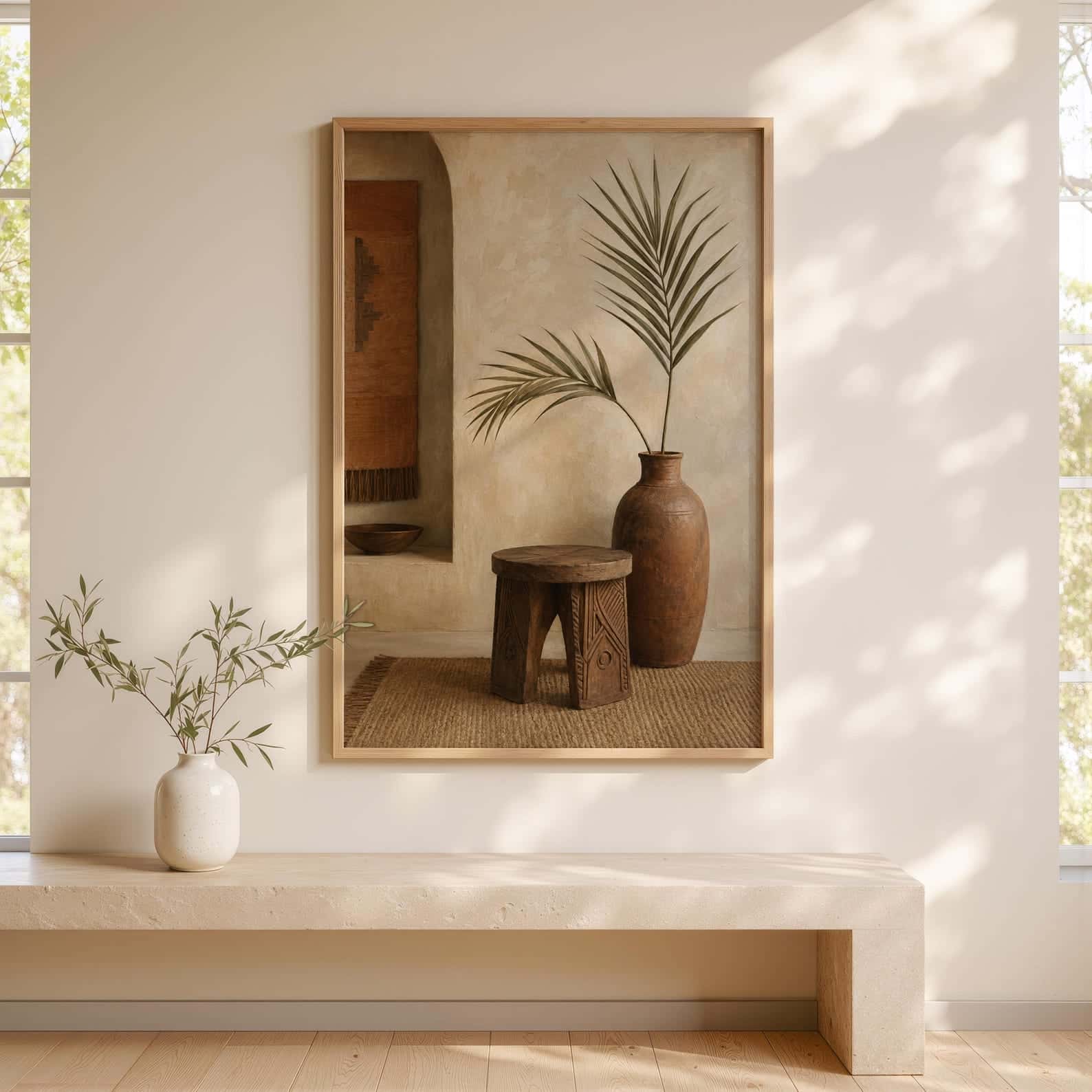 African Artwork | Afrocentric Wall Art | A2 at XILEF Art