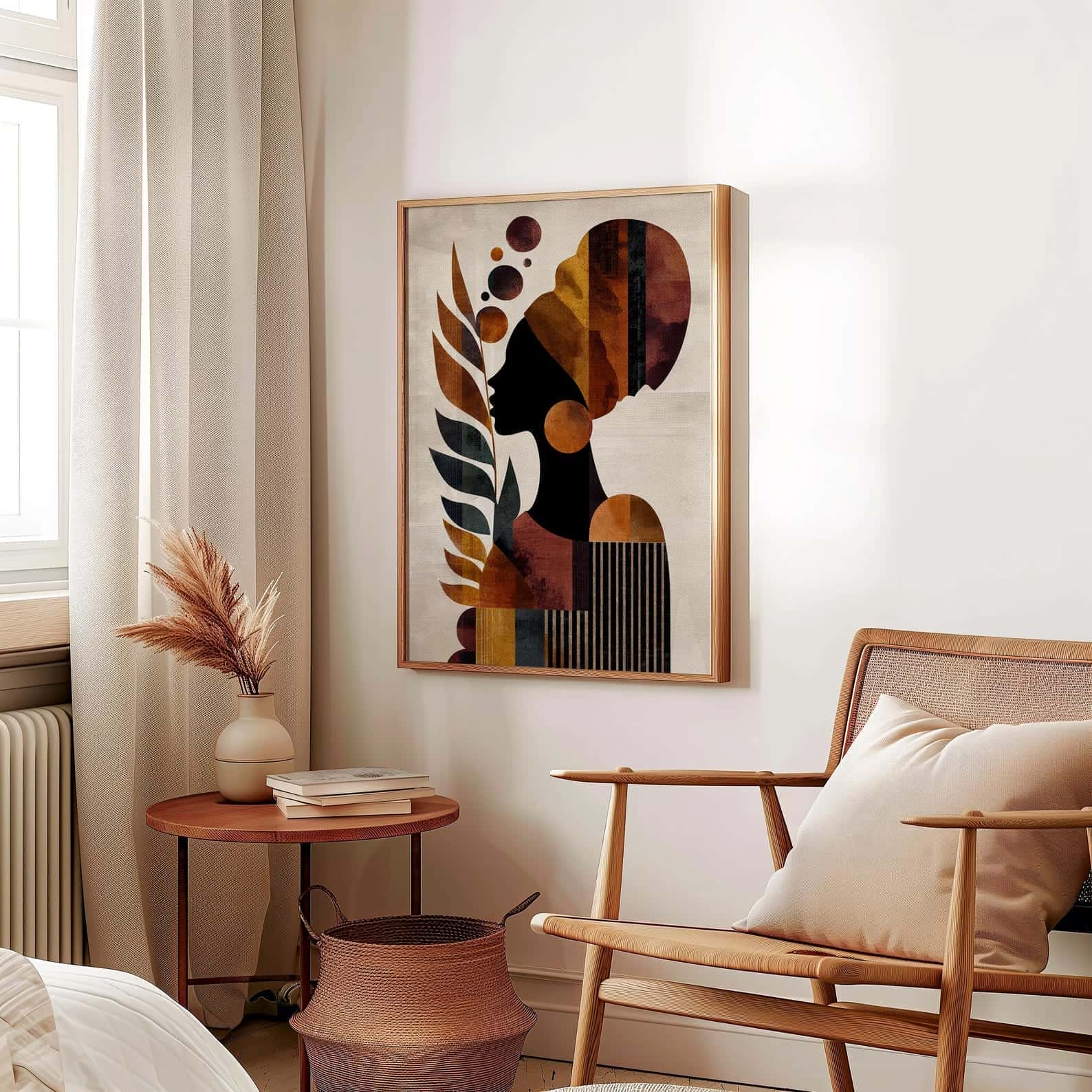 African Artwork | Afrocentric Wall Art | A2 at XILEF Art