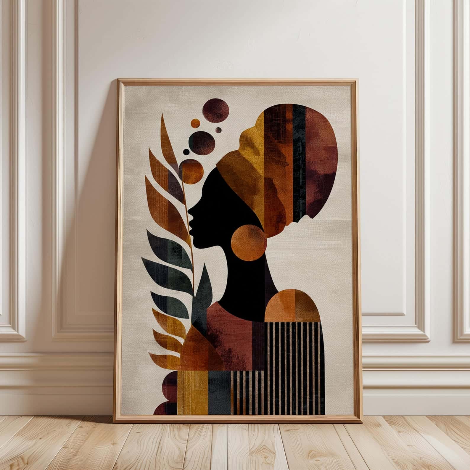 African Artwork | Afrocentric Wall Art | A2 at XILEF Art