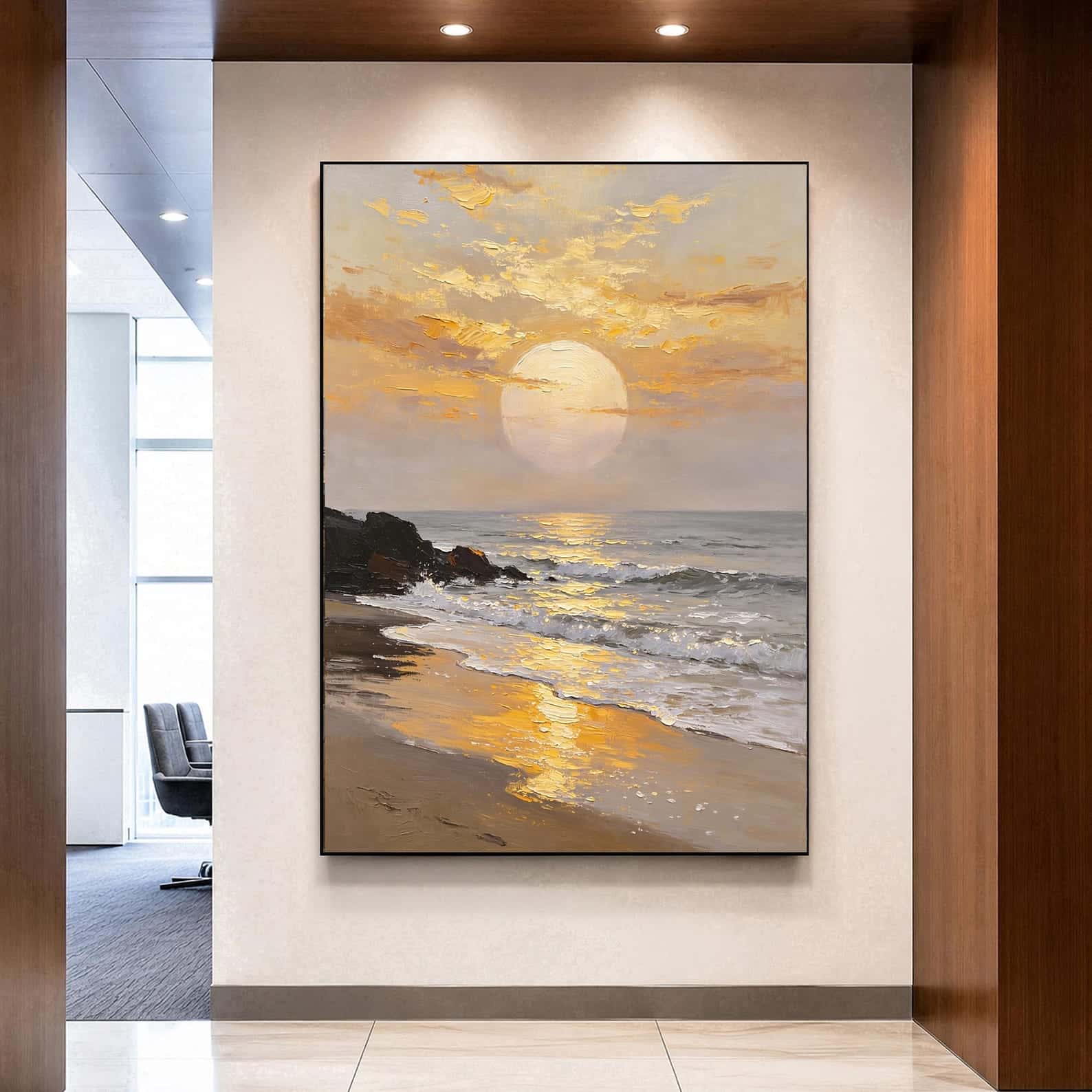 Seascape Artwork | Nature Wall Art | Single, A2 at XILEF Art