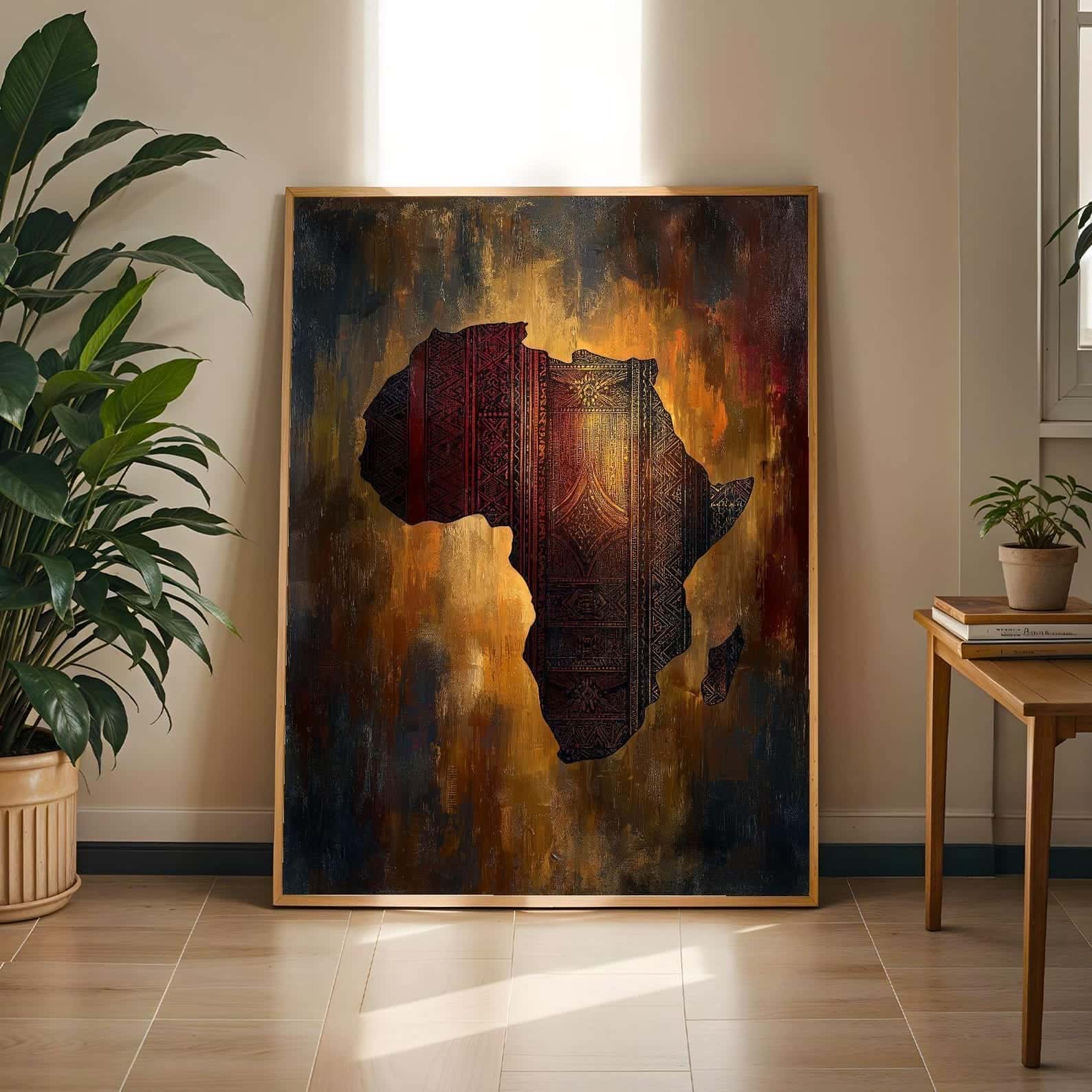 African Artwork | Afrocentric Wall Art | A2 at XILEF Art