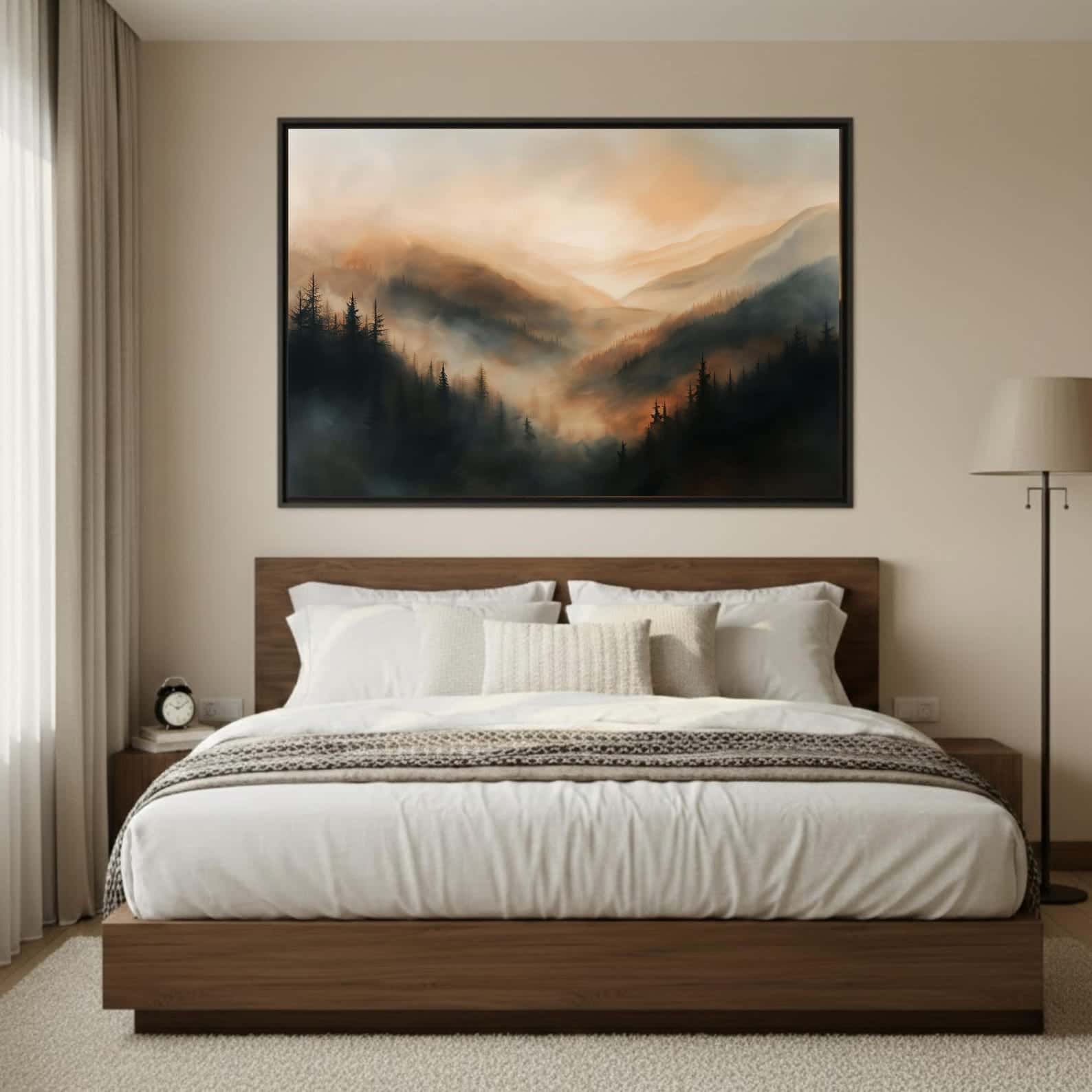 Landscape Artwork | Nature Wall Art | Single, A2 at XILEF Art