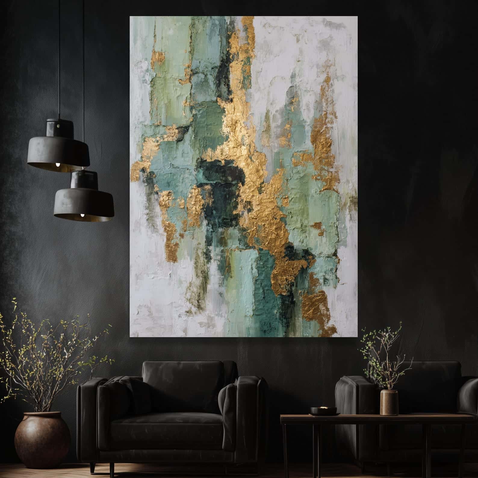 Abstract Artwork | Modern Wall Art Style | Single, A2 at XILEF Art