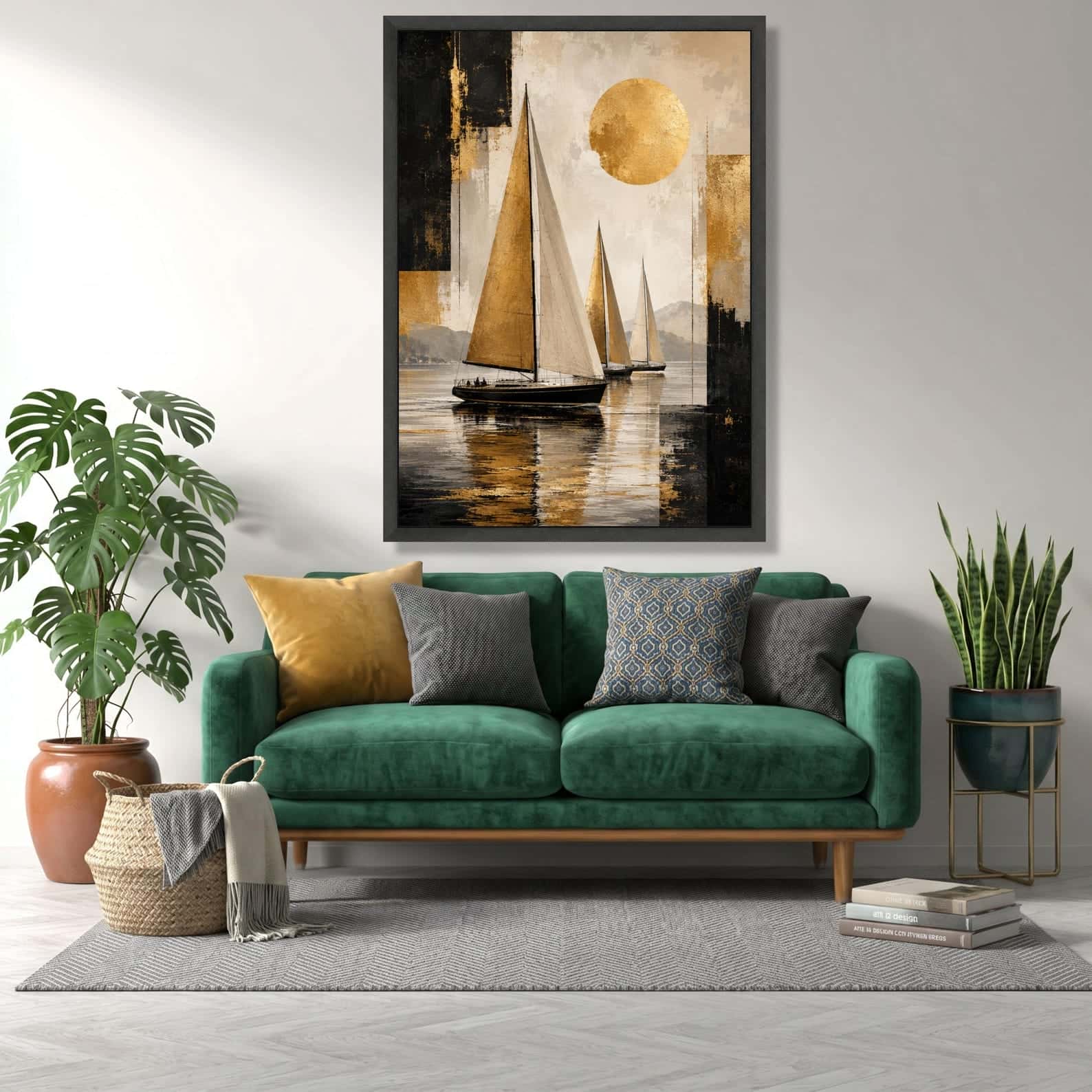 Seascape Artwork | Nature Wall Art | Single, A2 at XILEF Art