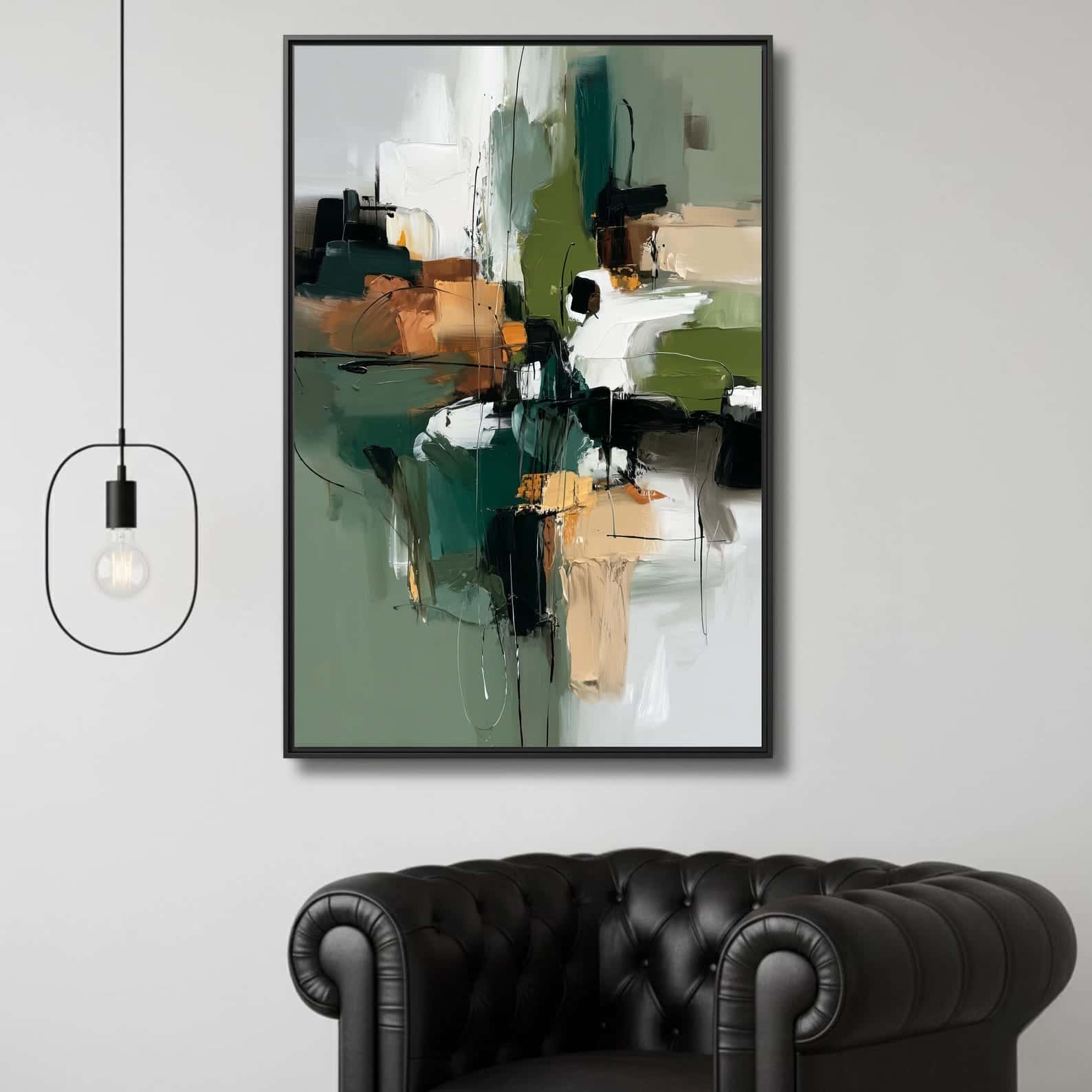 Abstract Artwork | Modern Wall Art Style | Single, A2 at XILEF Art