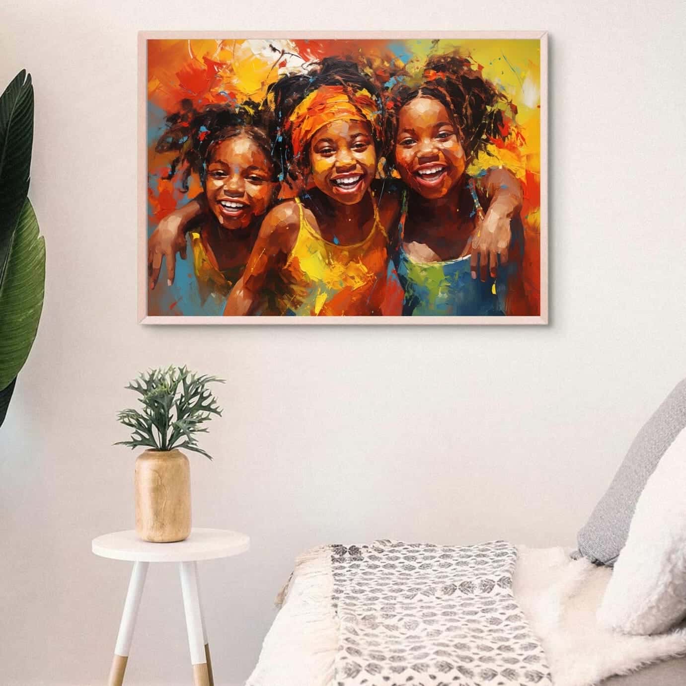 African Artwork | Afrocentric Wall Art | A2 at XILEF Art