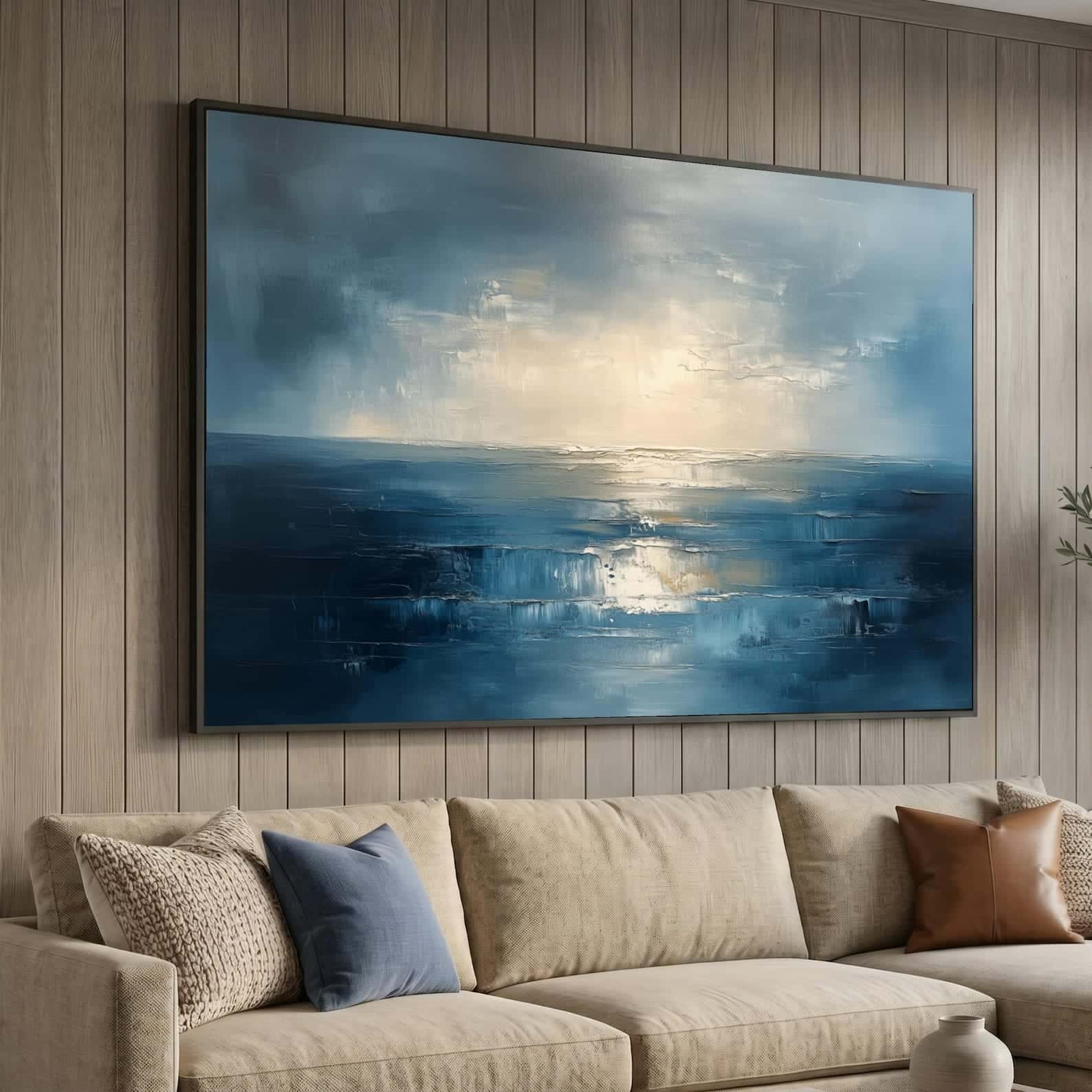 Seascape Artwork | Nature Wall Art | Single, A2 at XILEF Art
