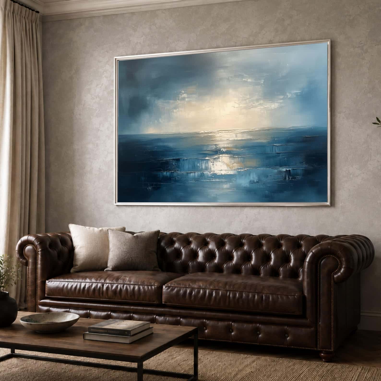 Seascape Artwork | Nature Wall Art | Single, A2 at XILEF Art