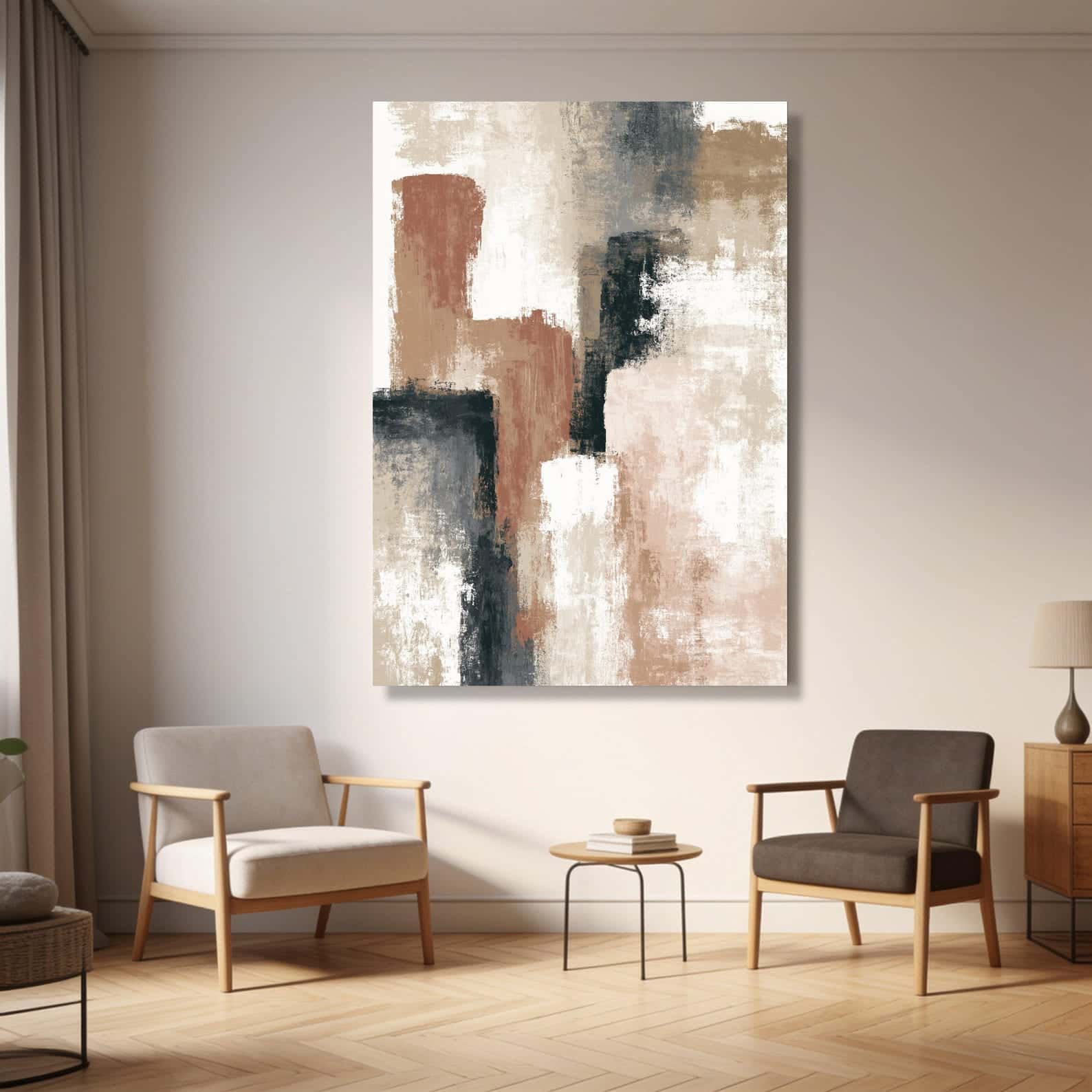 Abstract Artwork | Modern Wall Art Style | Single, A2 at XILEF Art