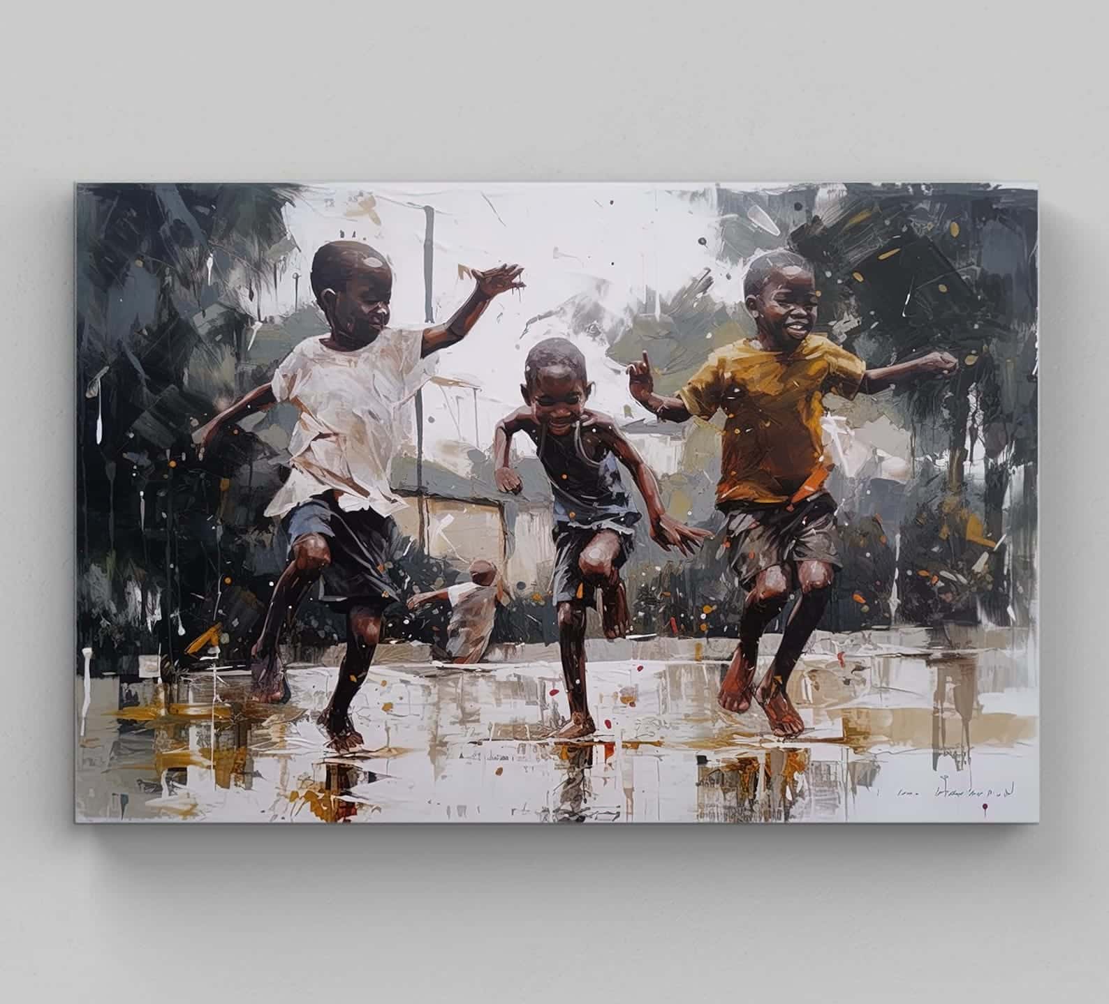 African Artwork | Afrocentric Wall Art | A2 at XILEF Art