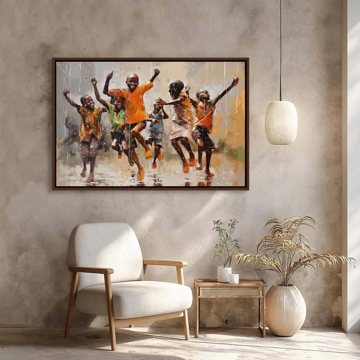 African Artwork | Afrocentric Wall Art | A2 at XILEF Art