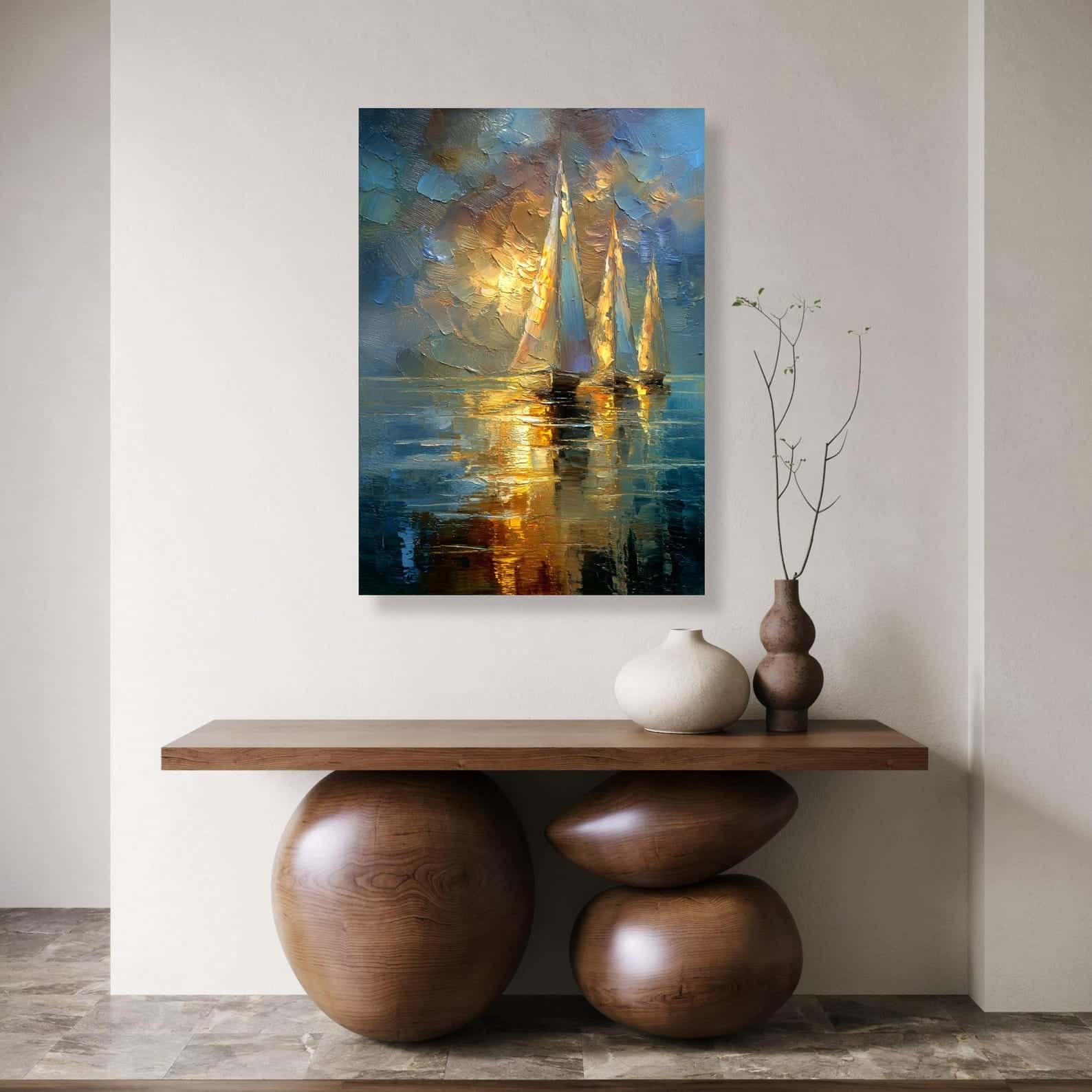Seascape Artwork | Nature Wall Art | Single, A2 at XILEF Art