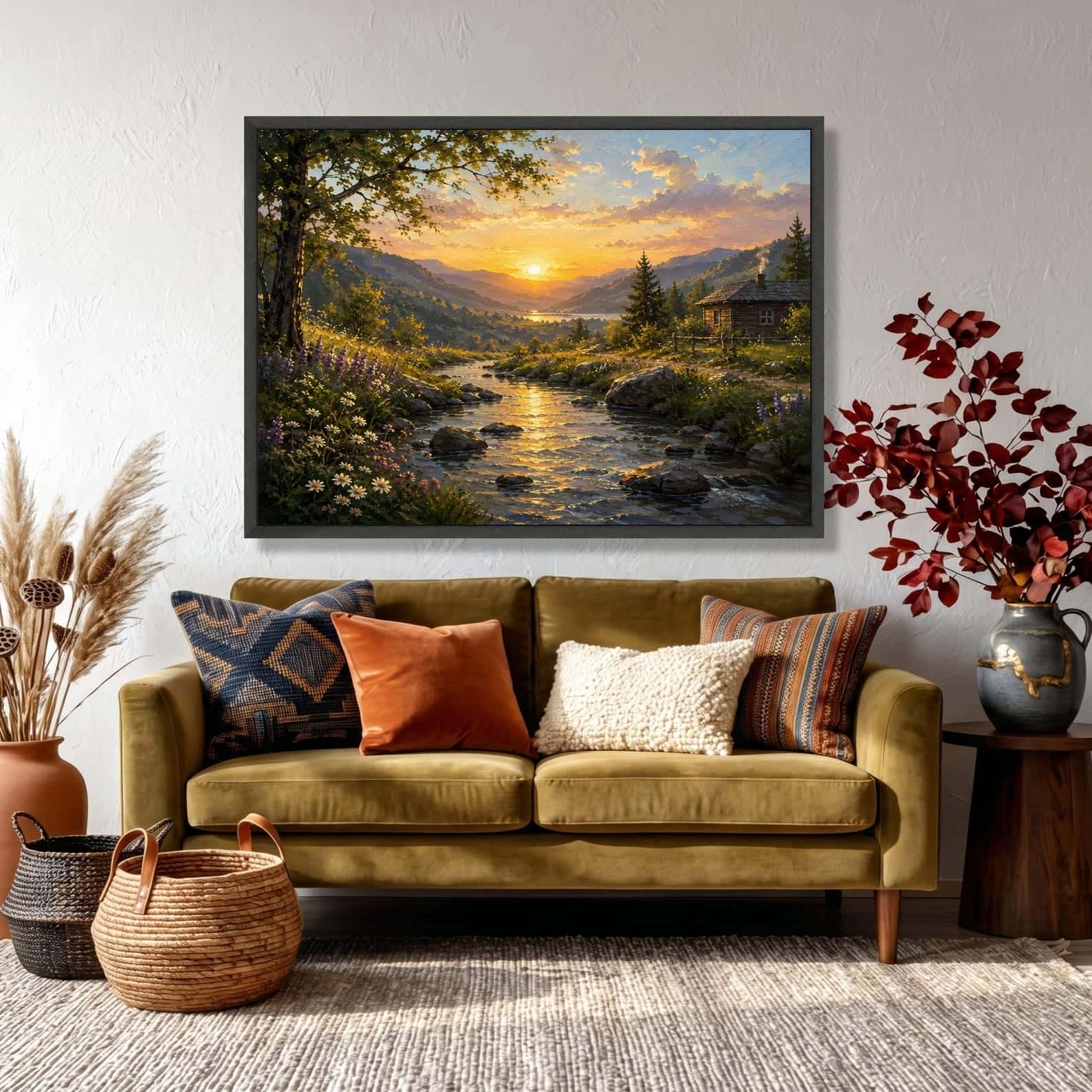 Landscape Artwork | Nature Wall Art | Single, A2 at XILEF Art