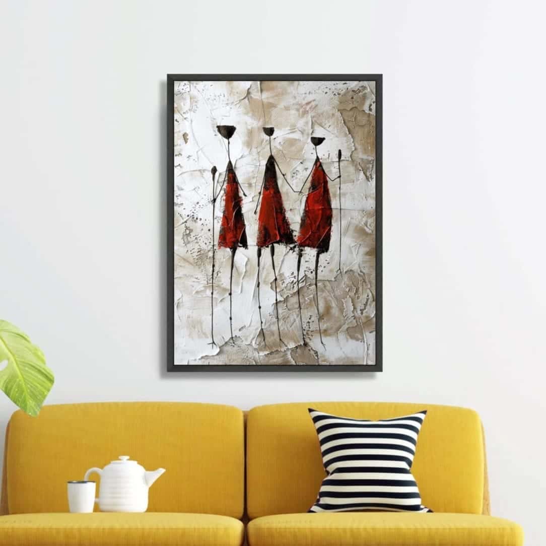 African Artwork | Afrocentric Wall Art | A2 at XILEF Art