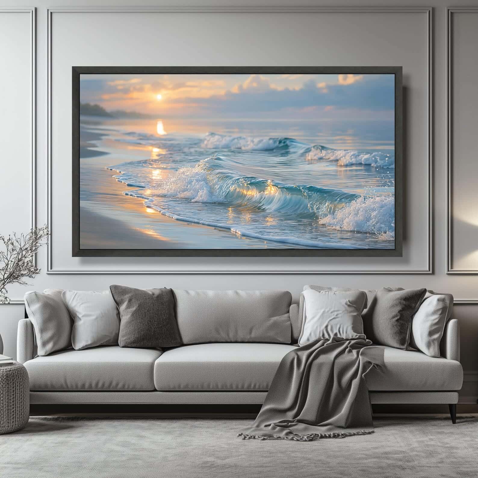 Seascape Artwork | Nature Wall Art | Single, A2 at XILEF Art
