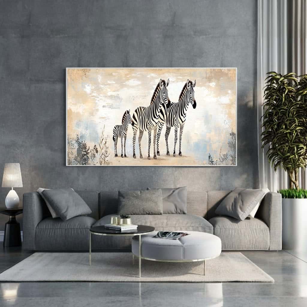 Zebra | Wildlife Artwork | Nature Wall Art | A2 at XILEF Art